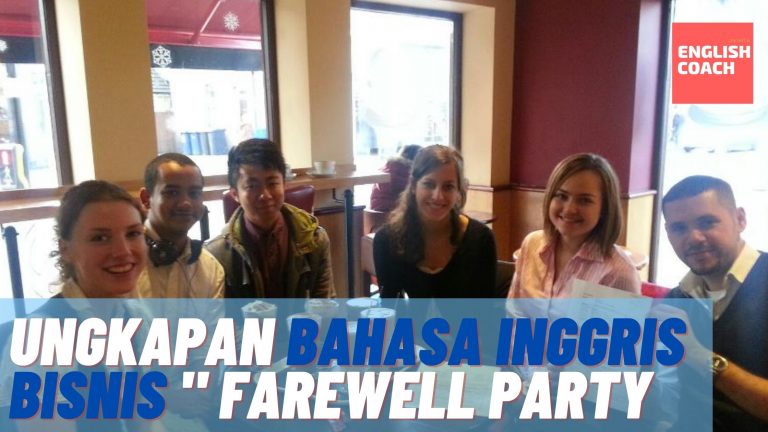 Ungkapan Perpisahan dilingkungan kerja
